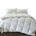 700GSM Goose Down & Feather Quilt Super King 270 x 240cm Cotton Cover All Season Doona
