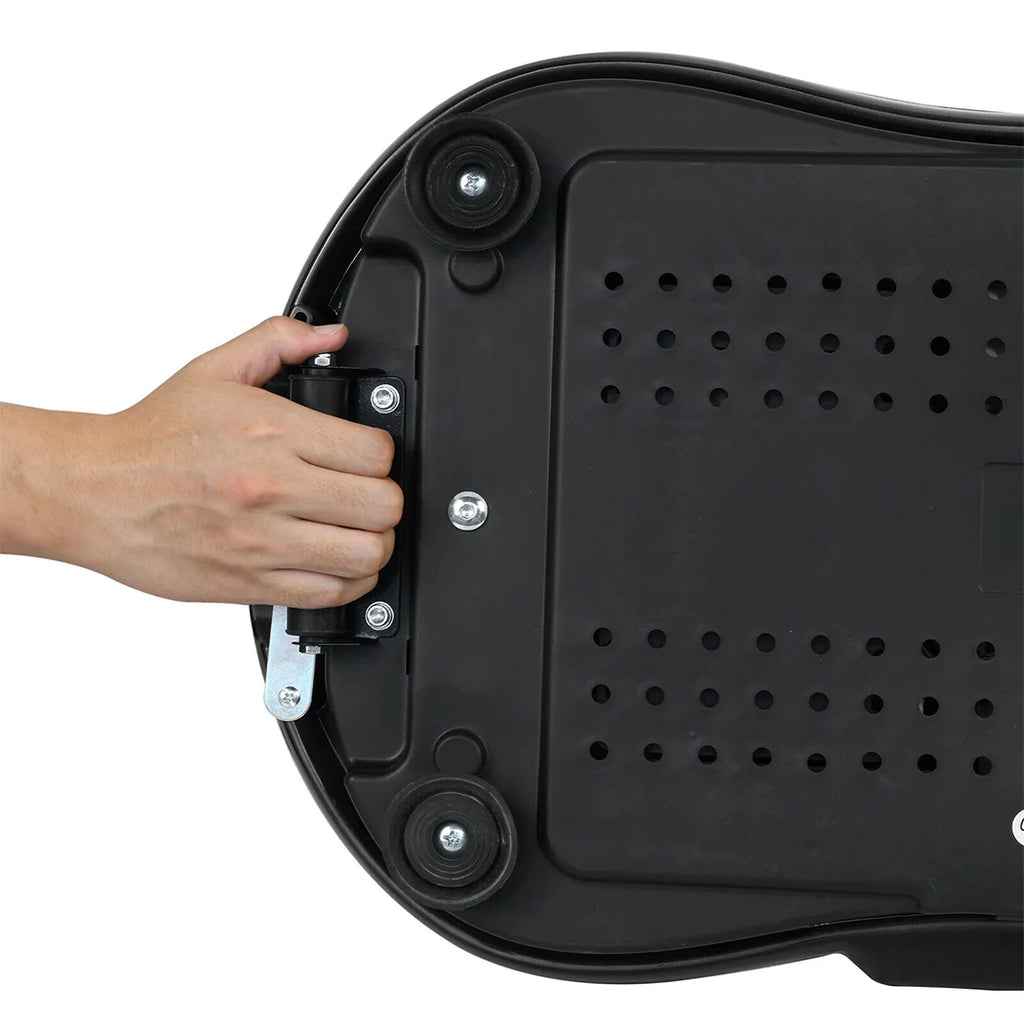 Vibration Fitness Plate with Remote Control and Resistance Bands