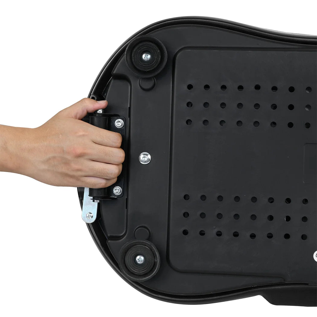 Vibration Fitness Plate with Remote Control and Resistance Bands