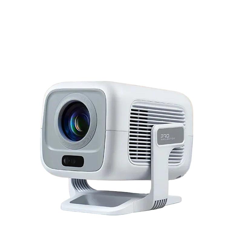 Portable Native 1080P Projector with WiFi 6 Bluetooth Android Auto Focus 4K Video Support