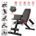 Adjustable Foldable Weight Bench Incline Decline Flat Workout Bench for Home Strength Training