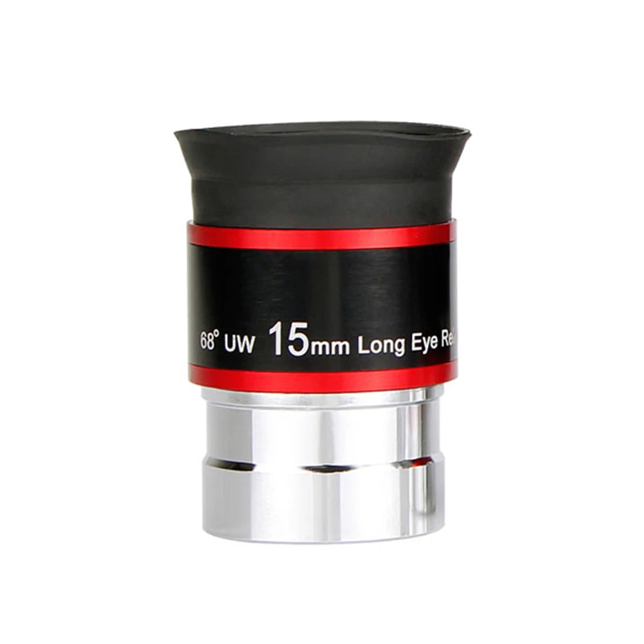 68° Ultra Wide Angle Telescope Eyepiece 1.25 Inch in 9mm, 15mm or 20mm