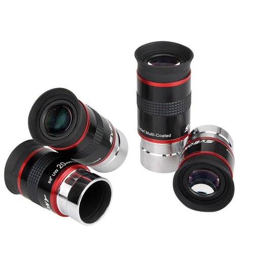 68° Ultra Wide Angle Telescope Eyepiece 1.25 Inch in 9mm, 15mm or 20mm
